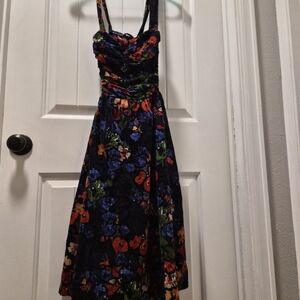 Anthropologie HD in Paris - Multicolor Floral Midi Dress